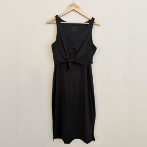 Pact Black Sleeveless Dress